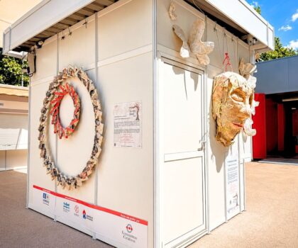 PUNTO PRINCIPAL DE ATENCIÓN DE LA FERIA DE LIBRO - INTERVENCIÓN LA RUTA DE LOS LIBROS
